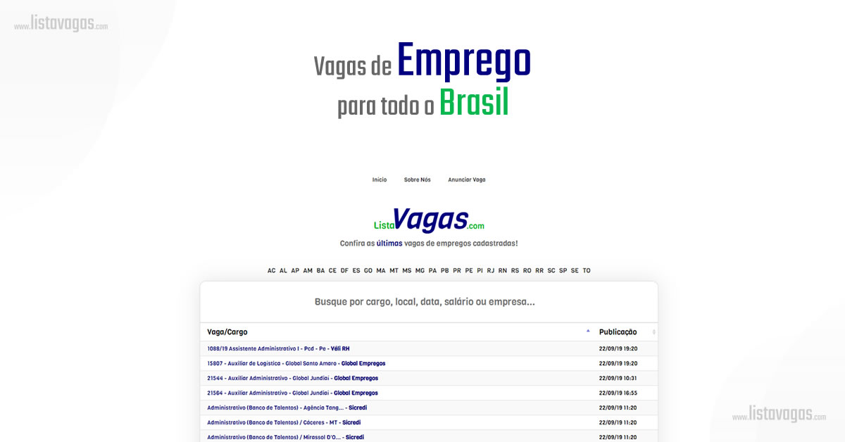 Rio De Janeiro Vagas De Emprego Lista Vagas De Empregos 3956