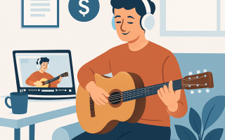 Como Lucrar com Aulas Particulares de Música pela Internet