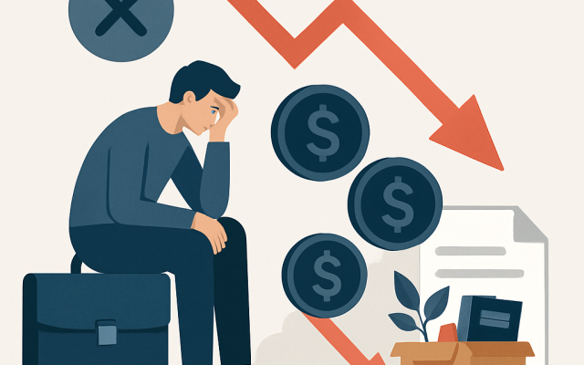 Como o desemprego impacta suas finanças e o que fazer a respeito