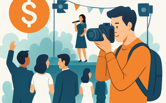 Como Lucrar com Fotografia de Eventos: Dicas Práticas em 2026